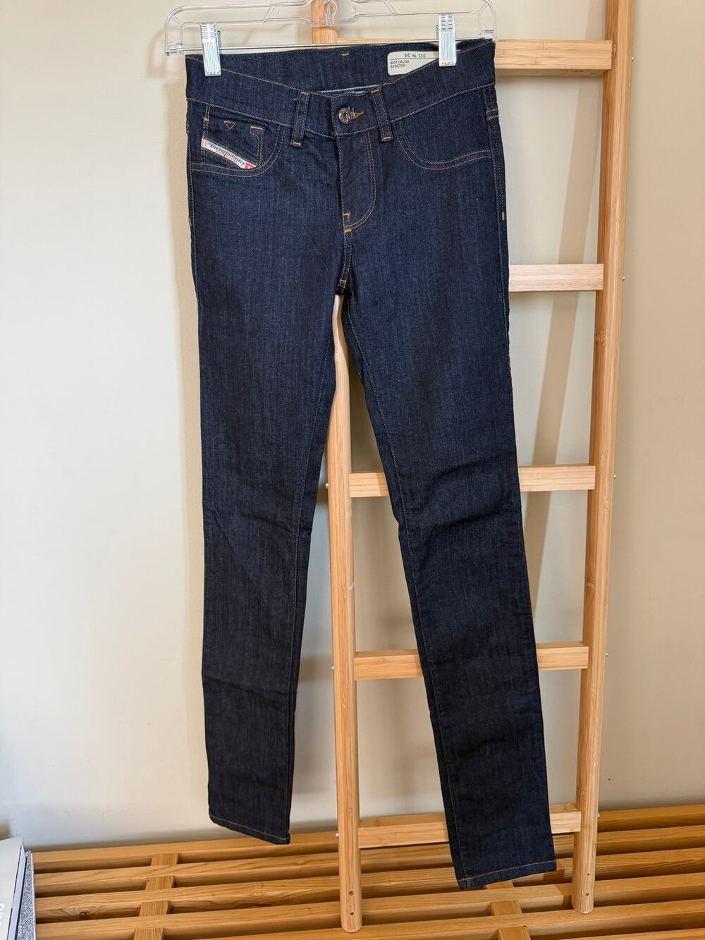 Diesel Industry Dark Wash Stretch Skinny Jeans Size 24